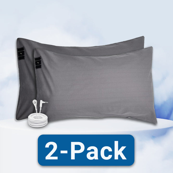 (2-Pack) Grounding Pillowcases