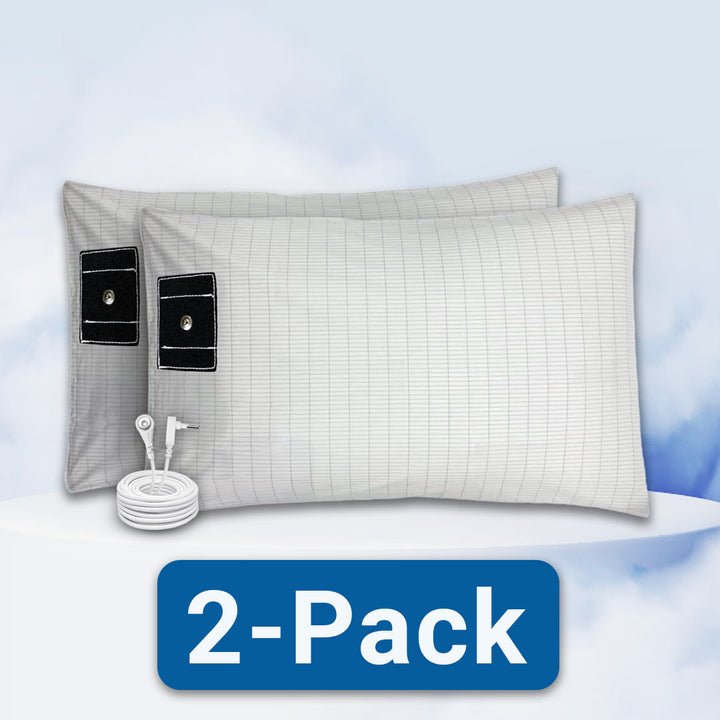 (2-Pack) Grounding Pillowcases